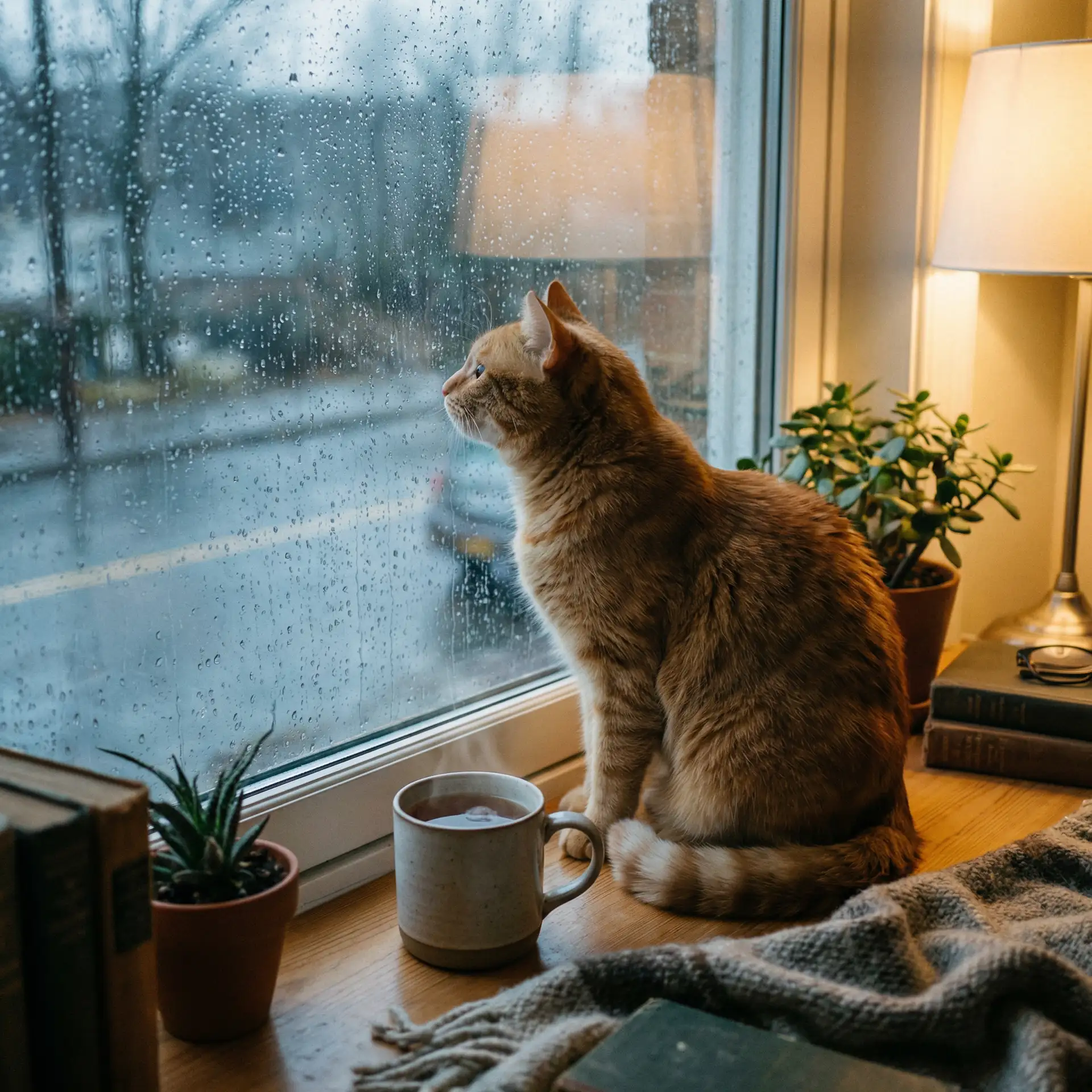 猫咪望着窗外的雨 - 扫黑风暴28集全免费